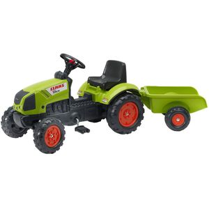 Falk Claas Arion 410 Traptractor met Aanhanger 132x42x53 cm Groen/Zwart