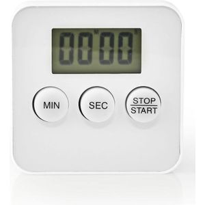 Nedis KATR101WT Keukentimer Digitaal Display Wit