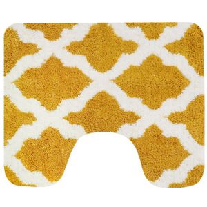 Dutch House Toulon Toiletmat 60x50 cm Oker/Wit