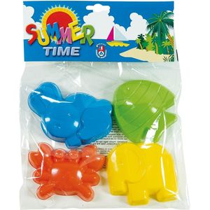 Androni Summer Time Zandvormpjes Dieren 4 Stuks