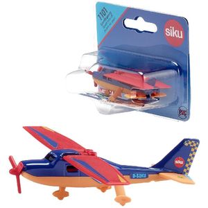 Siku Sportvliegtuig 6,7 Cm Die-cast 1:87 Blauw (1101)