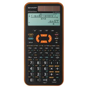 Citizen SH-ELW531XGYR Calculator Sharp ELW531XGYR Zwart-oranje Wetenschappelijk Write View