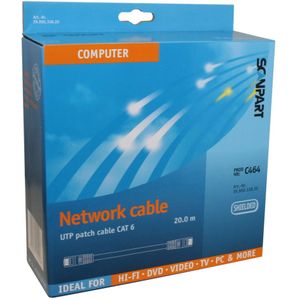 Scanpart Netwerkkabel Cat6 (utp) 20.0m