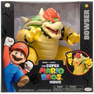 Jakks Super Mario Movie Figuur Vuurspuwende Bowser 18 cm
