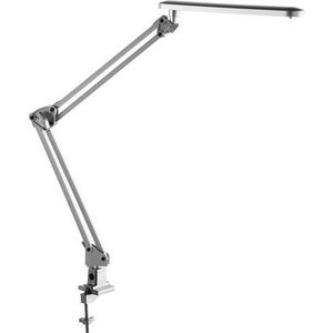 Alco AL-962-28 Bureaulamp Zilver LED Met Klem 230V 7w 50cm