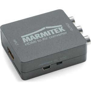 Marmitek HDMI Converter naar AV - Connect HA13 - HDMI naar SCART adapter - HDMI tulp converter