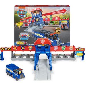 Paw Patrol Big Truck Pups Highway Rescue Hoofdkwartier + Licht en Geluid