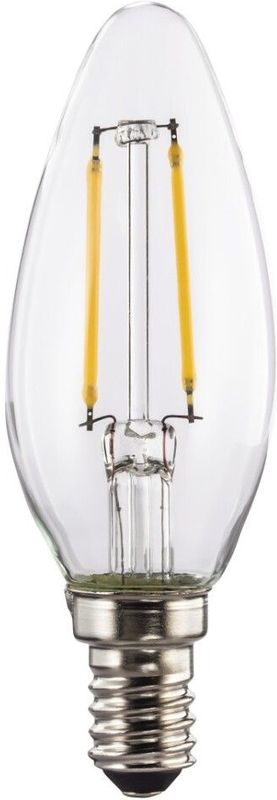 Xavax - Led-gloeidraad E14 - Warm Wit - Vervangt 60W Kaarslamp - 806lm