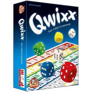 White Goblin Games Qwixx - Dobbel mee en laat je aansteken door de QWIXX-koorts! Geschikt voor 2-5 spelers vanaf 8 jaar