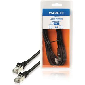 Valueline VLCB85110B30 Ftp Cat5e Netwerkkabel Rj45 Mannelijk - Rj45 Mannelijk 3,00 M Zwart