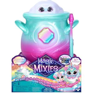 Magic Mixies Regenboog Ketel met Mist + Interactief Pluche