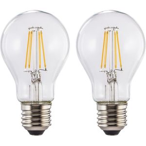 Xavax Led-gloeidraad E27 806lm Verv. 60W Gloeilamp Warm Wit Helder 2 Stuks