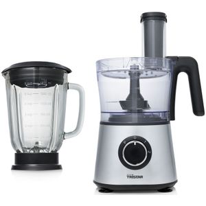 Tristar MX-4823 Food Processor RVS/Zwart