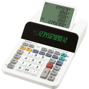 Citizen SH-EL1501 Calculator Sharp EL1501 Wit Desk 12 Digit