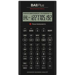 Texas Instruments TI-BAII+PRO Calculator Financieel TI-BA II Plus Prof
