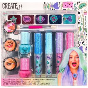 Create It Zeemeerminnen Glitter Make-Up Set