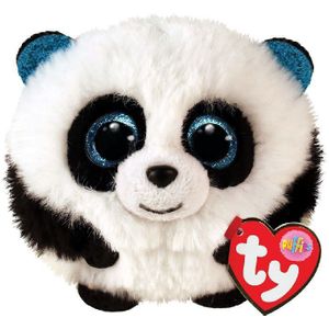 TY Puffies Knuffelbal Panda Bamboo 10 cm