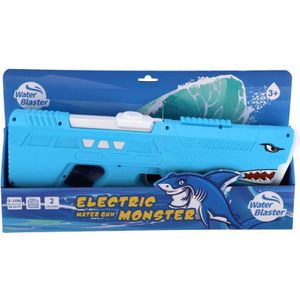 Waterpistool Haai 43 cm Blauw