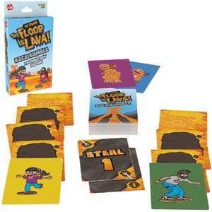 Ontsnap aan de lava met The Floor Is Lava Card Game - Geschikt voor kinderen vanaf 5 jaar