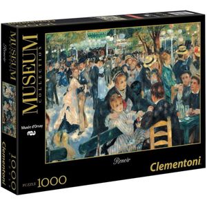 Puzzel Bal du Moulin de la Galette (1000 Stukjes, Renoir)