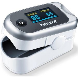 Beurer PO40 Pulse-Oximeter Saturatiemeter Wit