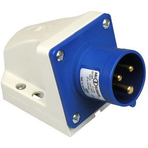 ABL CEE WCD Opbouw Stekker 3-Polig Grijs/Blauw