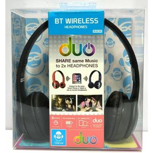 iDance - Draadloze Hoofdtelefoon - Zwart - Bluetooth