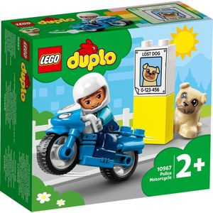 Lego Duplo 10967 Politiemotor (4 stukjes, politiethema)