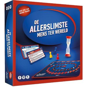 De Allerslimste Mens Ter Wereld - Bordspel | Geschikt voor 2-8 spelers vanaf 8 jaar