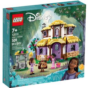 LEGO Disney Wish Asha's Huisje Poppenhuis Speelgoed Set - 43231