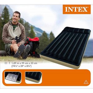 Intex 68796 Camping Luchtbed 189x99x22cm