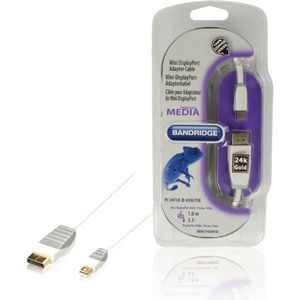 Bandridge Bbm37400w10 Mini Displayport Adapter Kabel  1,0 M