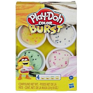 Play-Doh Kleuren Explosie met 4 Potjes Klei