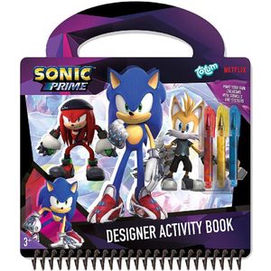 Totum Sonic Hedgehog Designer Teken-Activiteitenboek