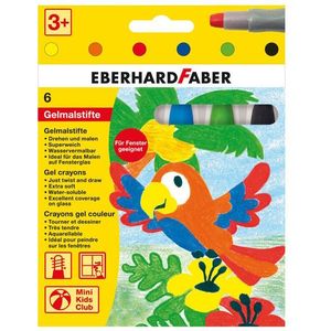 Eberhard Faber EF-529006 Gelkleurpotloden 6 Kleuren In Karton Etui