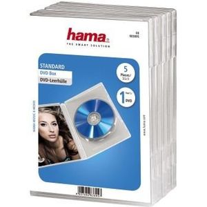 Hama 04783895 DVD Hoezen - 5 stuks / Transparant