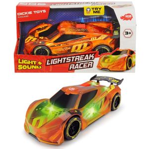 Dickie Toys Racing Lightstreak Racer met Licht en Geluid