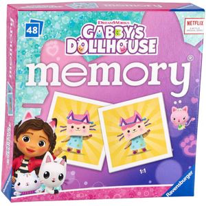 Ravensburger Gabby's Dollhouse Memory - Speelplezier voor jonge geesten vanaf 3 jaar!