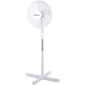 Alpina ventilator - Staand - 40 cm - Kantelbaar - Zwenkfunctie - Wit