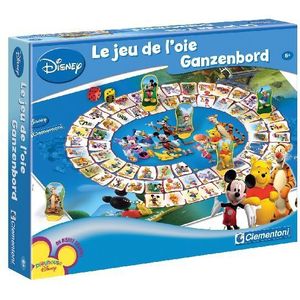 Clementoni Disney Ganzenbord - Speel met je favoriete Disney figuren - Voor 2 of meer spelers vanaf 6 jaar