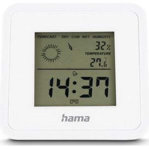 Hama Borneo Digitale Thermometer en Hygrometer voor Binnen Wit