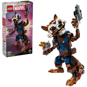 LEGO Marvel Rocket en Baby Groot - 76282