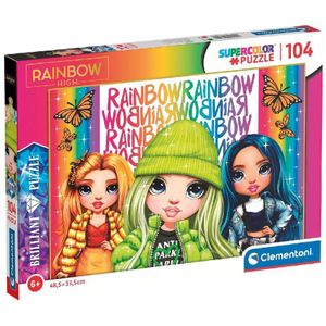 Puzzel Rainbow High (104 Stukjes) - Clementoni