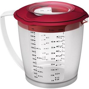 Westmark Helena Maatbeker 1.4L Rood/Transparant