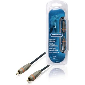 Bandridge Bal4800 Digitale Coax-audiokabel 0,50 M