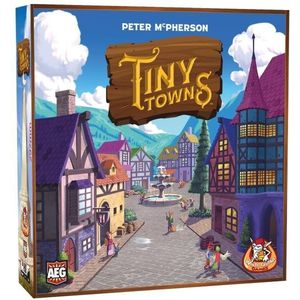 Tiny Towns: Bouw een bloeiende stad in het bos | 1-6 spelers | Leeftijd 10+ | White Goblin Games