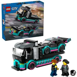 LEGO City Raceauto en transporttruck - 60406