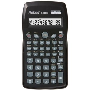 Citizen RE-SC2030-BX Calculator Rebell SC2030 Zwart Wetenschappelijk (box)