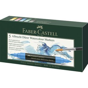 Faber Castell 5 Aquarel Markers Albrecht D&uuml;rer 5 Sets