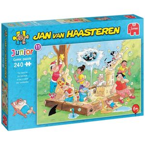 Jan van Haasteren Legpuzzel Junior - The Sand Pit | Geschikt voor kinderen vanaf 6 jaar | 240 stukjes
